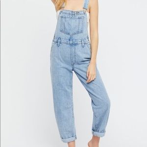 Levi's Baggy Denim Overalls, free people